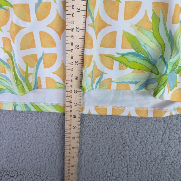 Kenny Flowers Polo Men's Medium Aloe Agave The Scottsdale Short Sleeve Portugal - Picture 3 of 8